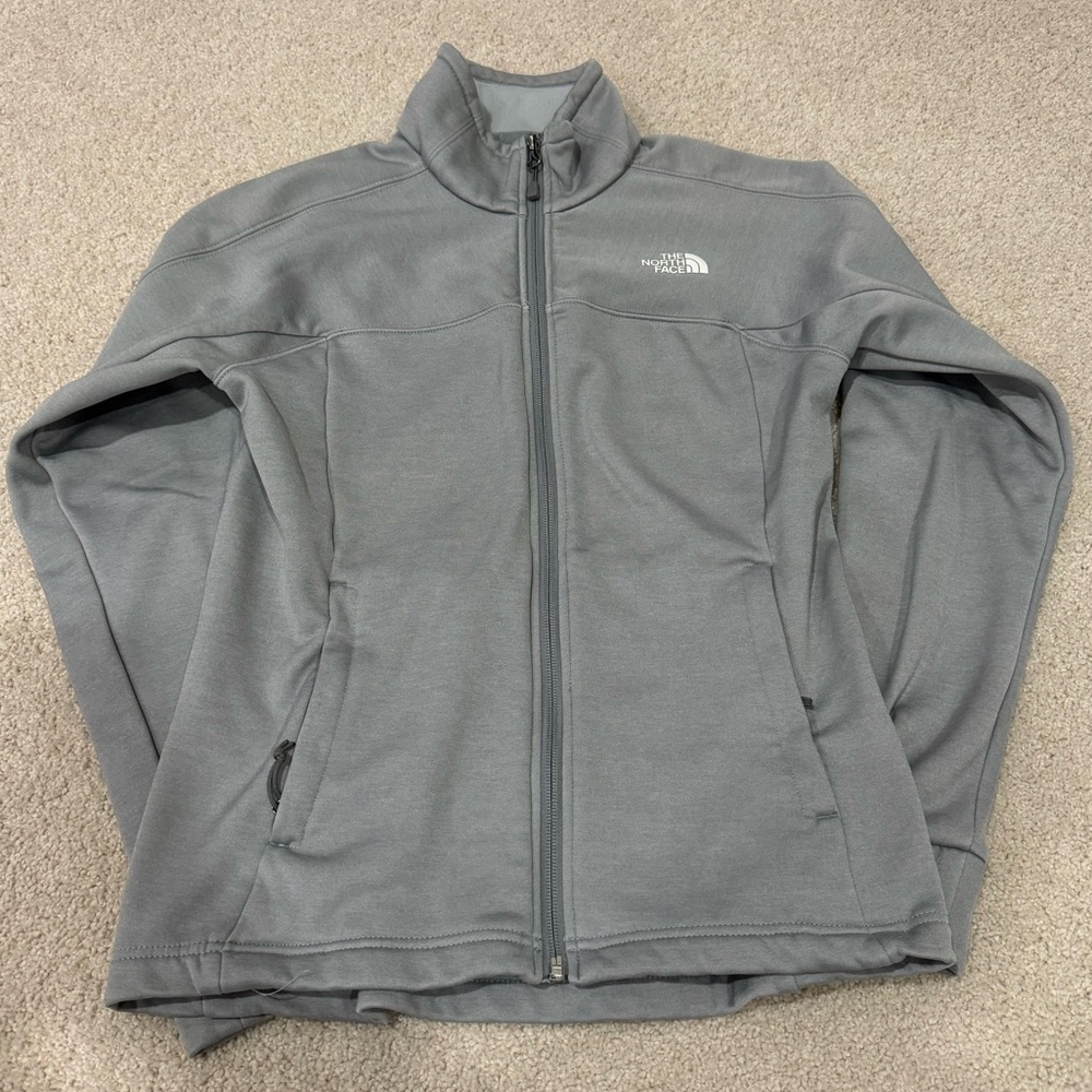 Northface Grey Zip Up Jacket